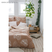 Постельное бельё "Этель" 1.5 сп Te amo (вид 3) 143 х 215 см,150 х 214 см, 70 х 70 - 2 шт, бязь