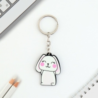 Брелок для ключей акриловый &laquo;Зайка&raquo;, 3,5 х 10 см