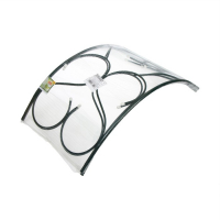 Арка садовая, разборная, 230 × 120 × 51 см, металл, зелёная Арка садовая, разборная, 230 × 120 × 51 см, металл, зелёная