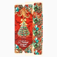 Подарочная коробка - конфета новогодняя складная &laquo;Роскошные шары &raquo;, 18 х 28 х 10 см