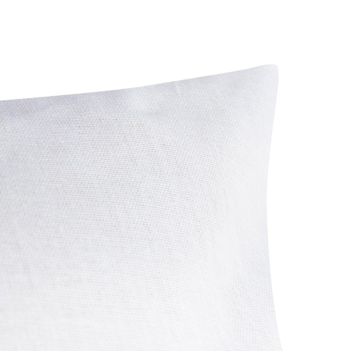 Наволочка 50х70 см, цвет белый, 100% хлопок, бязь отбеленная
