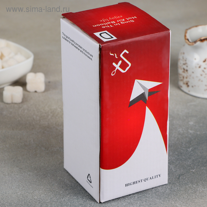 Стакан керамический &laquo;Единорог&raquo;, 480 мл, 7&times;16,5 см, рисунок МИКС