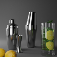 Шейкер из нержавеющей стали, 550 мл, цвет серебряный Шейкер из нержавеющей стали, 550 мл, цвет серебряный