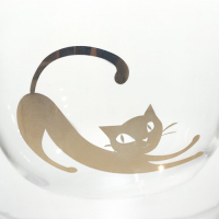 Кружка стеклянная с двойными стенками Magistro &laquo;Дуо. Грация&raquo;, 200 мл, 12,5&times;9&times;7,5 см