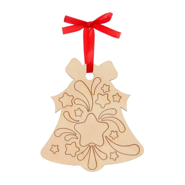 Набор для творчества &laquo;Роспись по дереву&raquo; 5 шт., с ленточкой