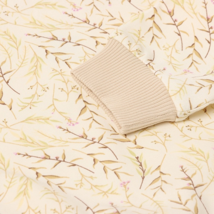 Комплект (свитшот и брюки) детский MINAKU "Nature", цвет бежевый, рост 86-92 см