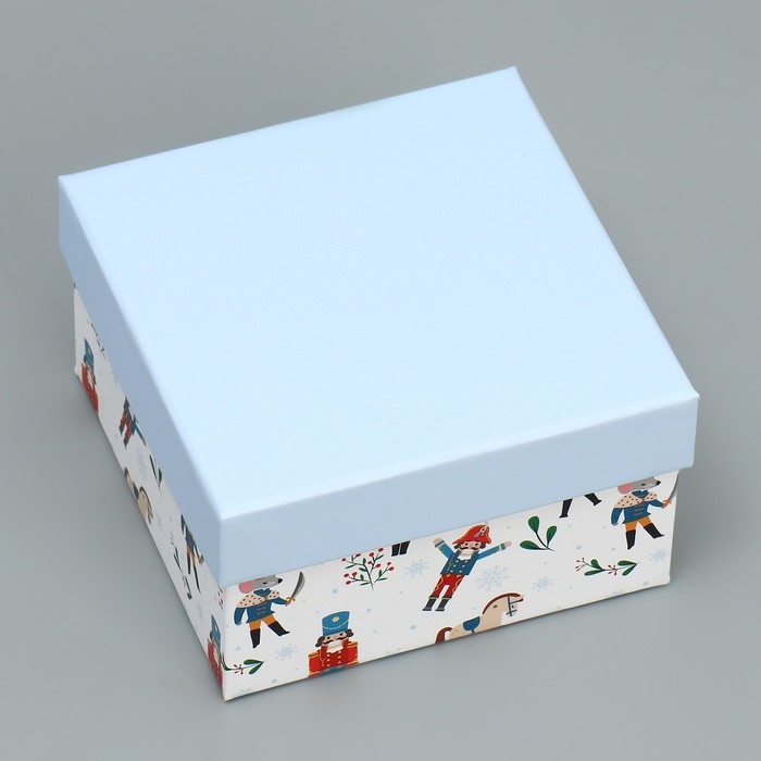 Набор подарочных коробок 10 в 1 &laquo;Щелкунчик&raquo;, 10 х 10 х 6 &ndash; 28 х 28 х 15 см, Новый год