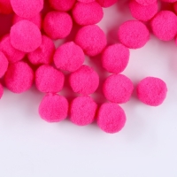 Набор деталей для декора &laquo;Бомбошки&raquo;, набор 1000 шт., размер 1 шт. &mdash; 2 см, цвет розовый