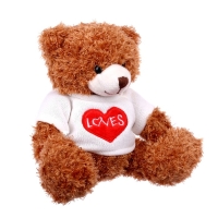 Мягкая игрушка &laquo;Любимый мишка&raquo;, 20 см, цвета МИКС