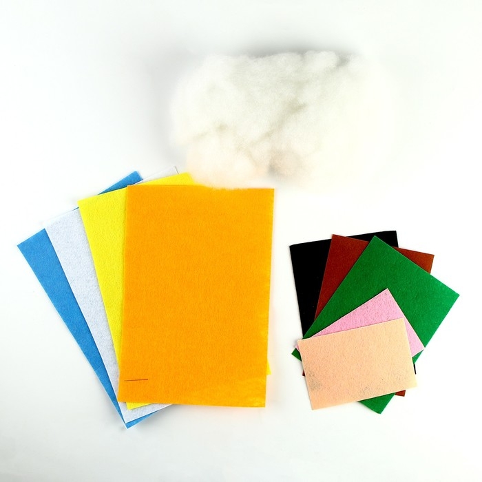 Набор для шитья. Игрушки из фетра своими руками &laquo;Милые зверушки&raquo;&lrm;, с книжкой