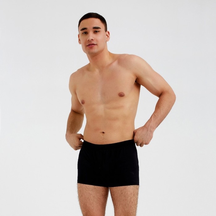 Трусы мужские боксеры MINAKU цвет чёрный, р-р 48