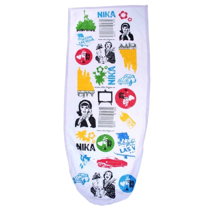 Чехол для гладильной доски Nika, 130&times;52 см, рисунок МИКС