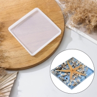 Молд Доляна &laquo;Квадрат&raquo;, силикон, 13,5&times;13,5&times;1,2 см, прозрачный