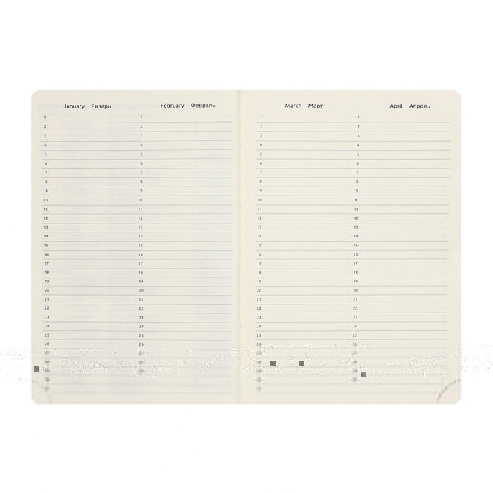 Ежедневник датированный 2024 A5 176 листов, deVENTE.Emblem, твёрдая обложка из искусственной кожи, ляссе, кремовый блок 70 г/м2, чёрный