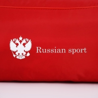 Сумка спортивная Russian Team, наружный карман, 40 см х 24 см х 21 см, цвет красный Сумка спортивная Russian Team, наружный карман, 40 см х 24 см х 21 см, цвет красный