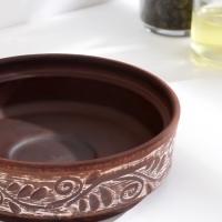 Форма для запекания 0,3 л, 4х12х12 см, ангоб Форма для запекания 0,3 л, 4х12х12 см, ангоб