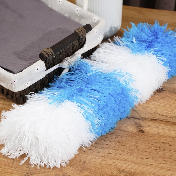 Щётка для пыли Доляна &laquo;Небо&raquo;, микрофибра, 61&times;5 см