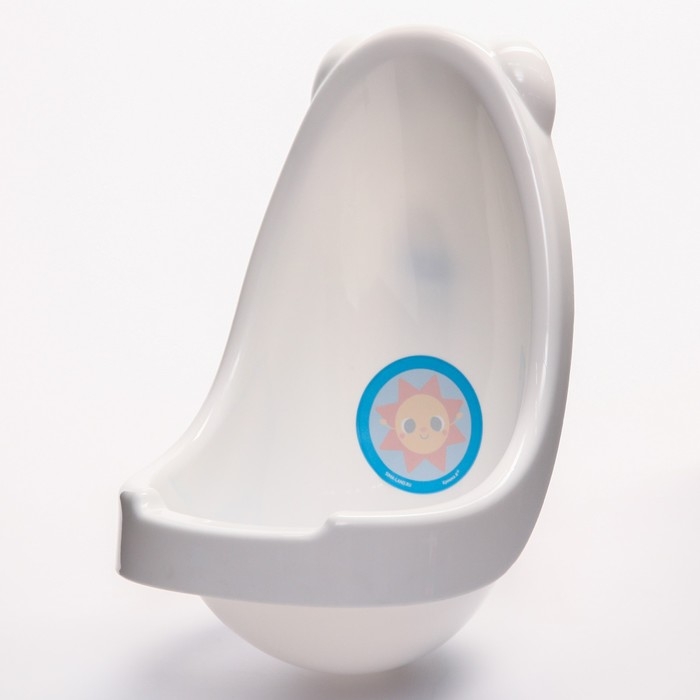 Писсуар детский пластиковый &laquo;Солнышко&raquo;, цвет белый