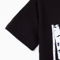 Футболка детская MINAKU &laquo;Берёза&raquo;, цвет чёрный, рост 140