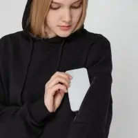 Худи унисекс Hand Some, черное, размер XS/S Худи унисекс Hand Some, черное, размер XS/S