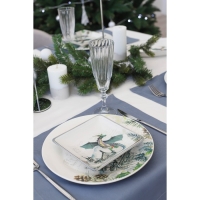 Блюдо сервировочное Доляна «Дракоша», 15×3 см, цвет белый Блюдо сервировочное Доляна «Дракоша», 15×3 см, цвет белый