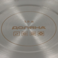 Кастрюля из нержавеющей стали &laquo;Грейт&raquo;, 1,9 л, индукция