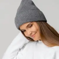 Шапка Tommi, серый меланж