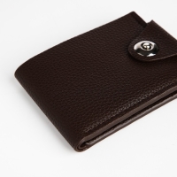 Портмоне мужское на магните, отдел для купюр, карт, монет, цвет коричневый Портмоне мужское на магните, отдел для купюр, карт, монет, цвет коричневый