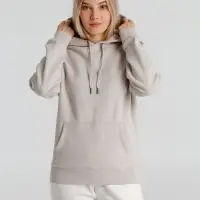 Толстовка с капюшоном унисекс King, дымчато-серая, размер S