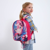 Рюкзак детский для девочки текстильный «Аниме девочка»,28х24,5х8 см Рюкзак детский для девочки текстильный «Аниме девочка»,28х24,5х8 см