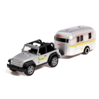 Машина металлическая &laquo;Автотур&raquo;, с прицепом, цвет МИКС