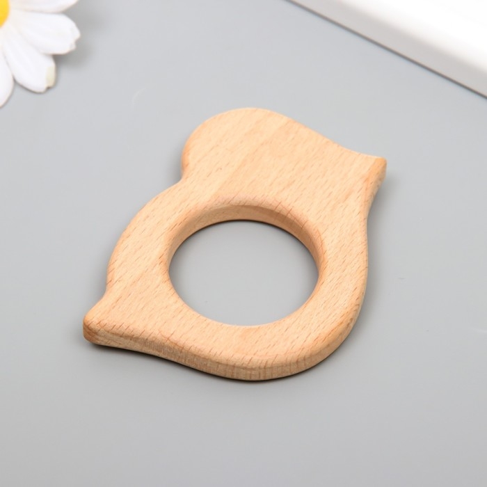 Декор для творчества дерево "Птица" 7,5х5,4 см