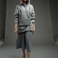 Поясная сумка W2, серая