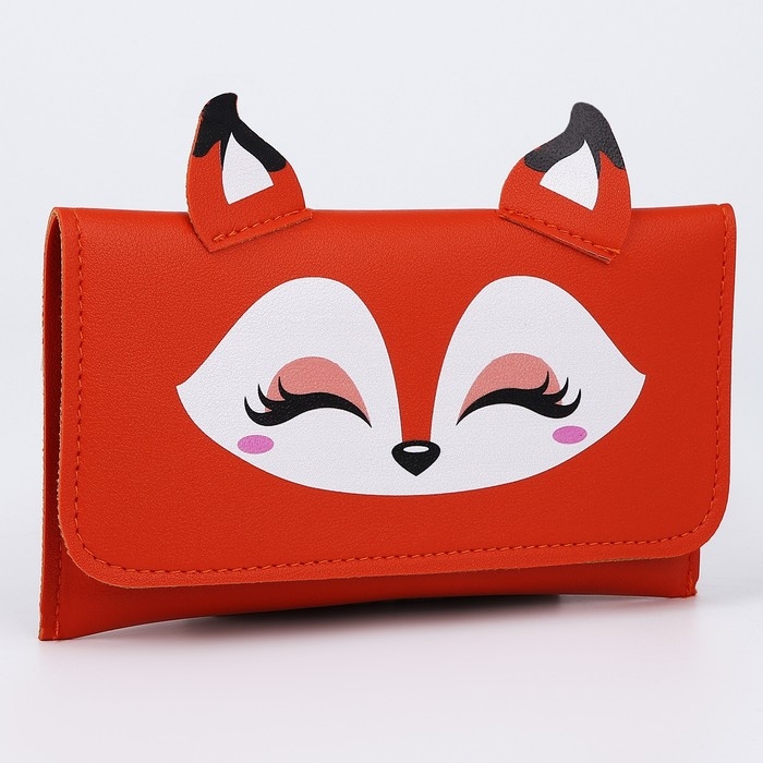 Сумка поясная конверт &laquo;Лисёнок&raquo; , 19х11 см