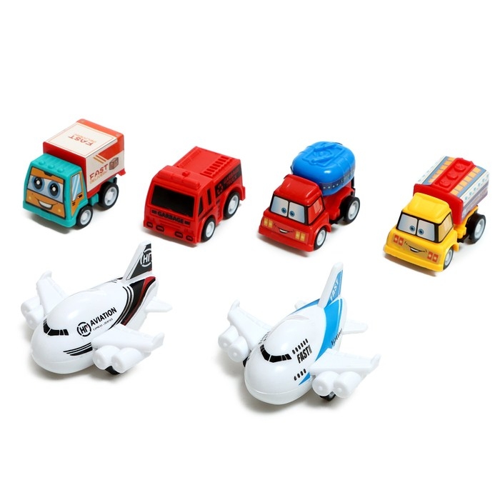 Набор машин &laquo;Мини рейсинг&raquo;, инерция, МИКС