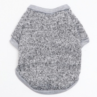 Свитер меланжевый, размер S (ДС 20, ОШ 23, ОГ 25 см), серый Свитер меланжевый, размер S (ДС 20, ОШ 23, ОГ 25 см), серый