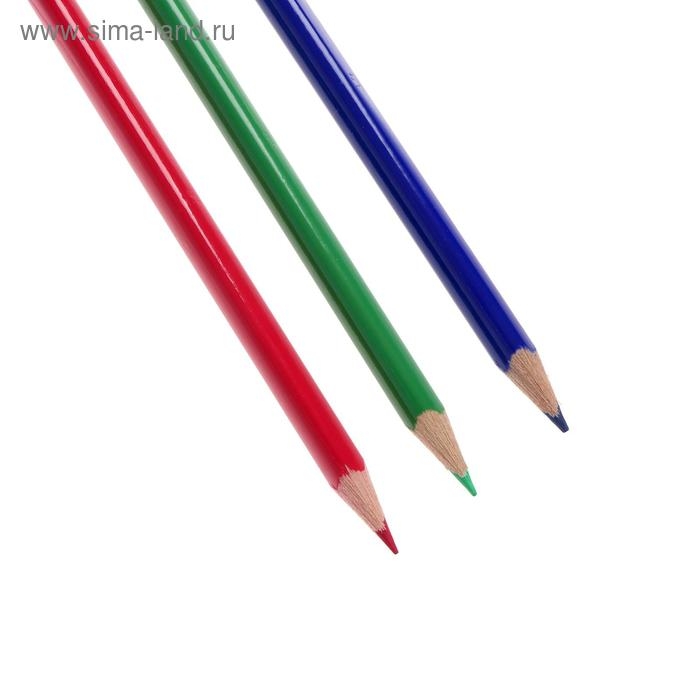 Карандаши 24 цвета Faber-Castell Eco трёхгранные с точилкой, картонная коробка