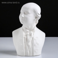Гипсовая фигура известные люди: Бюст Ломоносова, 14,5 х 11 х 21,5 см Гипсовая фигура известные люди: Бюст Ломоносова, 14,5 х 11 х 21,5 см