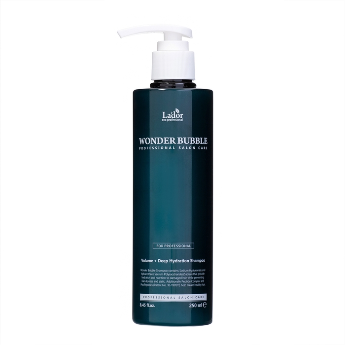 Увлажняющий шампунь для объема волос Wonder bubble shampoo, 250 мл