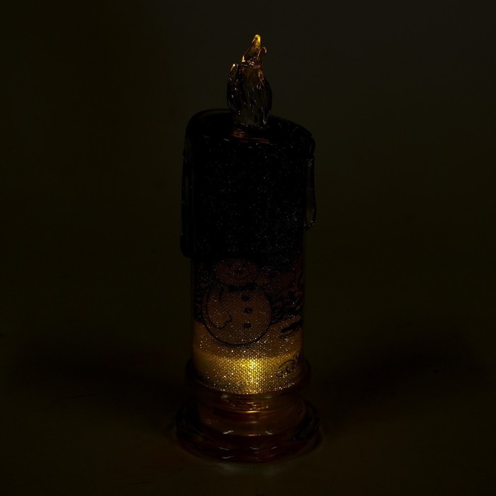 Свеча светодиодная «Снеговик» Свеча светодиодная «Снеговик»