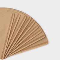 Фильтр для кофе V60 Доляна Tasty, неотбелённые, 50 шт, бумага Фильтр для кофе V60 Доляна Tasty, неотбелённые, 50 шт, бумага