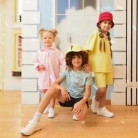 Футболка детская MINAKU "Gummy bear", цвет аквамарин, рост 98 см