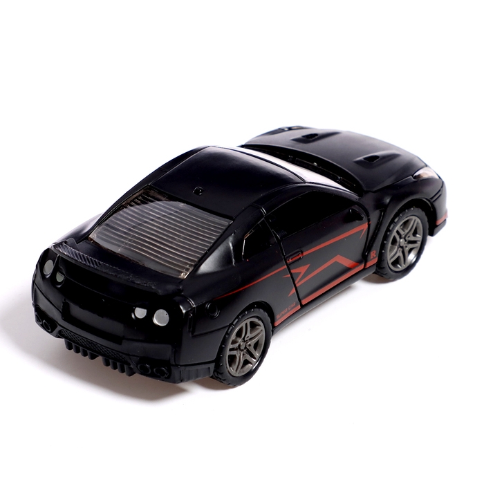 Машина металлическая «Ночные гонки», инерционная, 1:32, открываются двери, звуковые и световые эффекты, цвет чёрный Машина металлическая «Ночные гонки», инерционная, 1:32, открываются двери, звуковые и световые эффекты, цвет чёрный