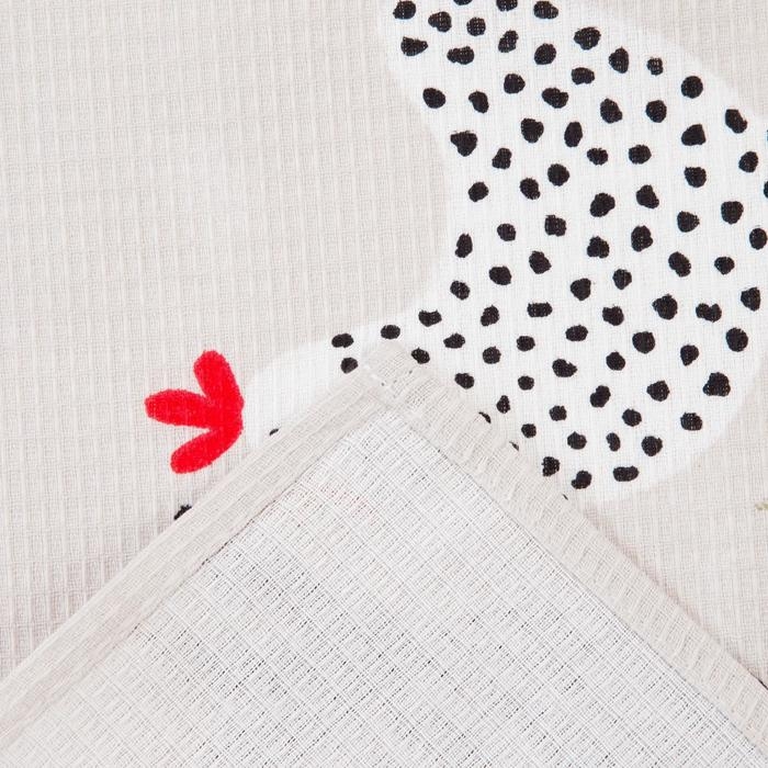 Полотенце Доляна &laquo;С праздником Светлой Пасхи&raquo; 35х60 см,100% хлопок, вафля 160 г/м2