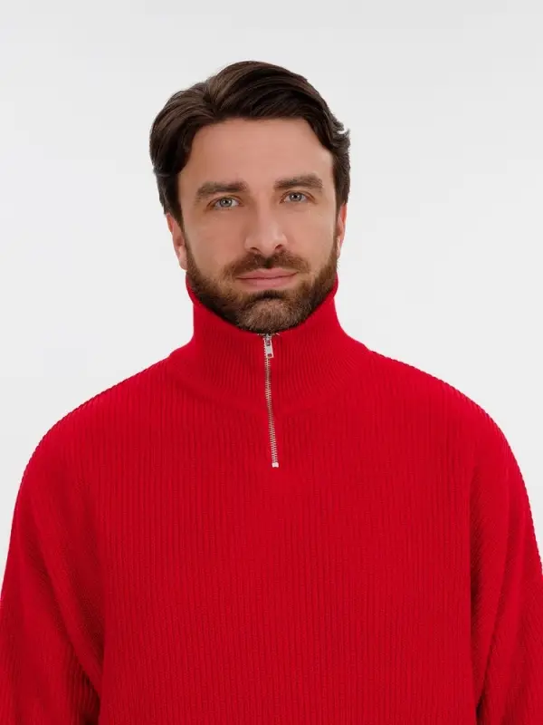 Джемпер Siluetti Birne, красный, размер S/M