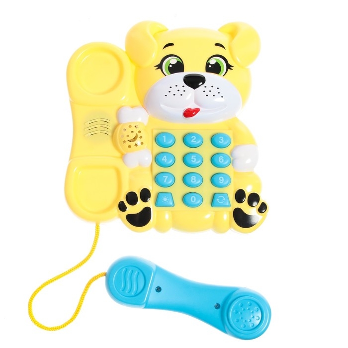 Музыкальный телефон &laquo;Любимый щенок&raquo;, звук, свет