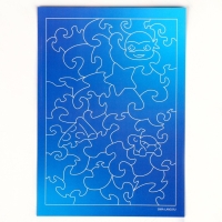 Пазл деревянный фигурный &laquo;Друзья&raquo;, 44 элементов