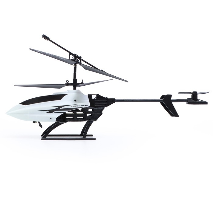 Вертолёт радиоуправляемый &laquo;Эксперт&raquo;, работает от аккумулятора, цвет белый