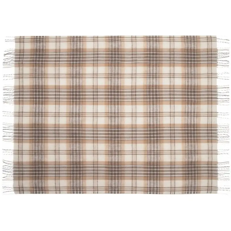 Плед &laquo;Берген&raquo;, светло-бежевый