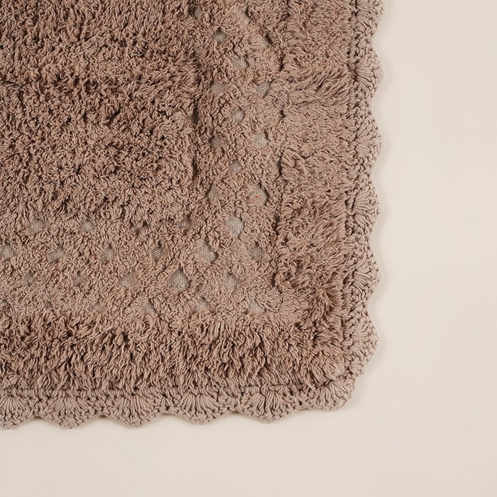 Коврики для ванной SL Home, 2 шт: 50×70 см, 60×100 см, цвет кремовый Коврики для ванной SL Home, 2 шт: 50×70 см, 60×100 см, цвет кремовый